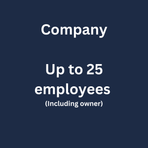 Company (up to 25 employees)